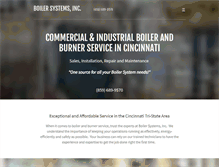 Tablet Screenshot of boilersystems.com